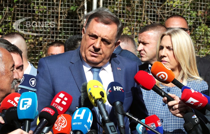 Лидерът на босненските сърби Милорад Додик не се произнесе днес