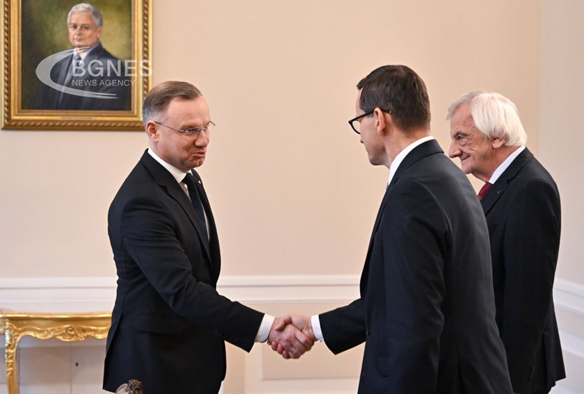 Президентът на Полша Анджей Дуда възложи на настоящия министър-председател Моравецки