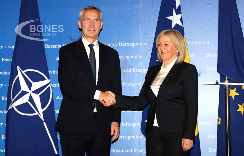 Генералният секретар на НАТО Йенс Столтенберг посети Босна и Херцеговина