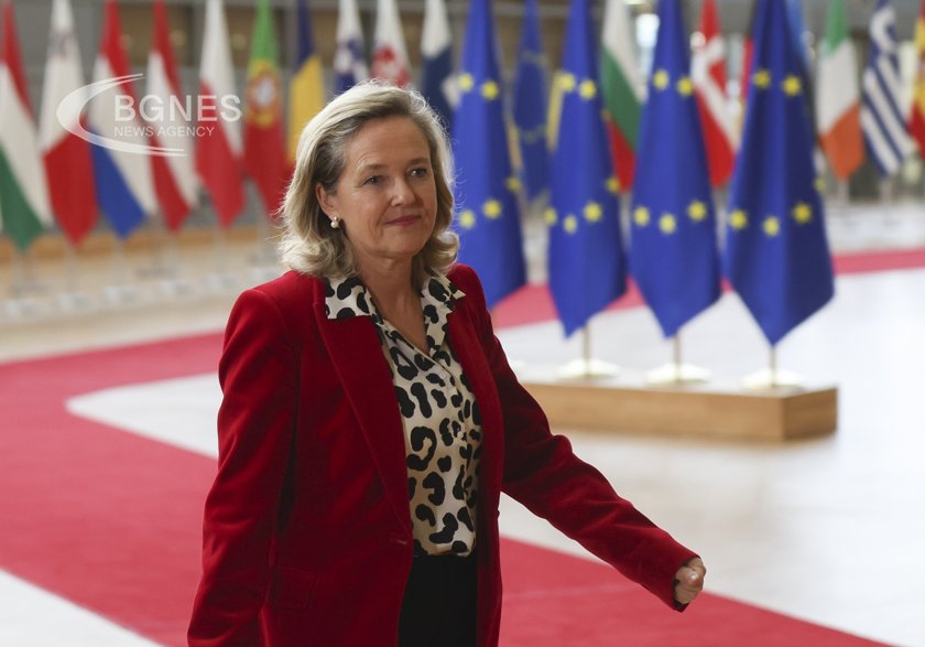 ЕС избра испанския министър на икономиката Надя Калвино за ръководител