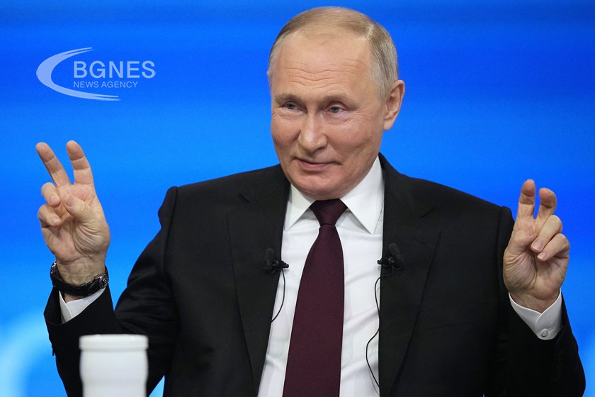 Президентът на Русия Владимир Путин заяви че мирът с Украйна