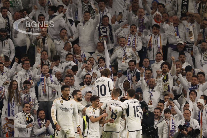 Отборът на Реал Мадрид поведе в класирането на Ла Лига