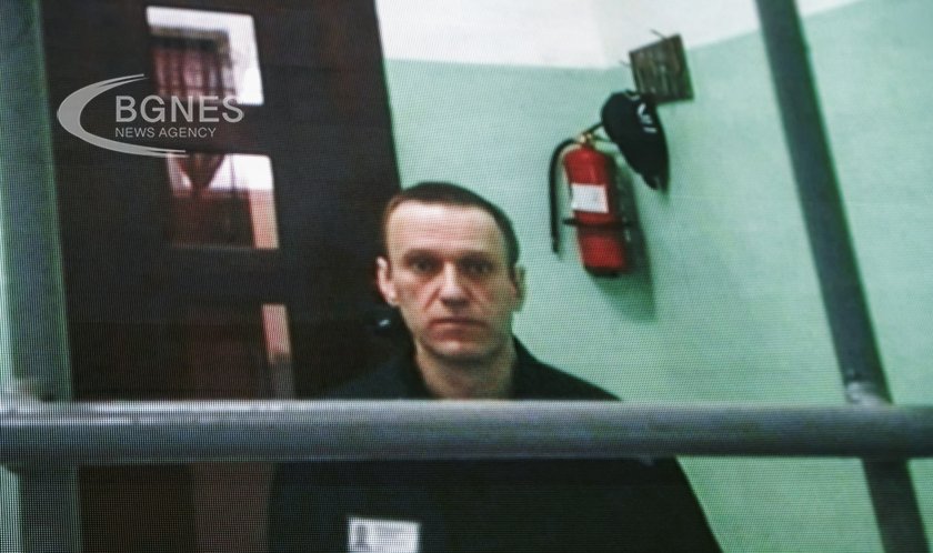 Затвореният руски опозиционен лидер Алексей Навални чието местонахождение не беше