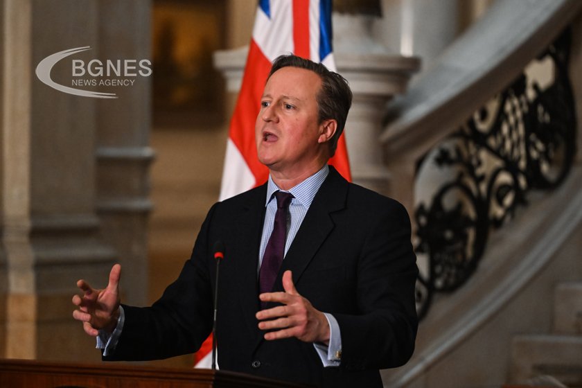 Министърът на външните работи на Обединеното кралство Дейвид Камерън предупреди