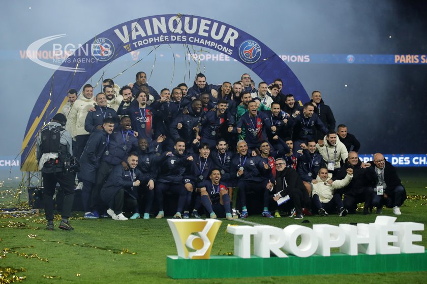 Пари Сен Жермен спечели първи трофей за годината Столичани триумфираха