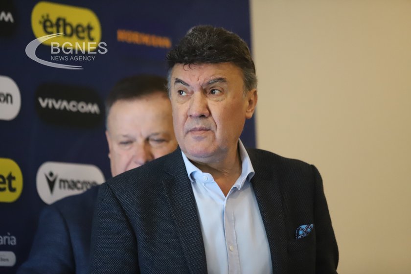Президентът в оставка на Българския футболен съюз Борислав Михайлов е