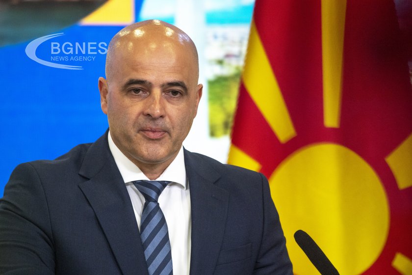 Премиерът на Северна Македония Димитър Ковачевски обяви днес че в