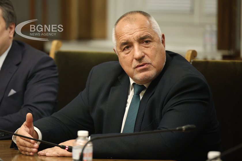 Лидерът на ГЕРБ Бойко Борисов вече е начело на парламентарната