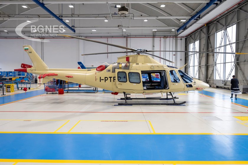 Днес пристига първият от общо шест медицински хеликоптера Първата българска