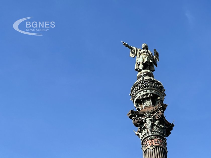 Статуята на Христофор Колумб в Барселона определено не е най красивият