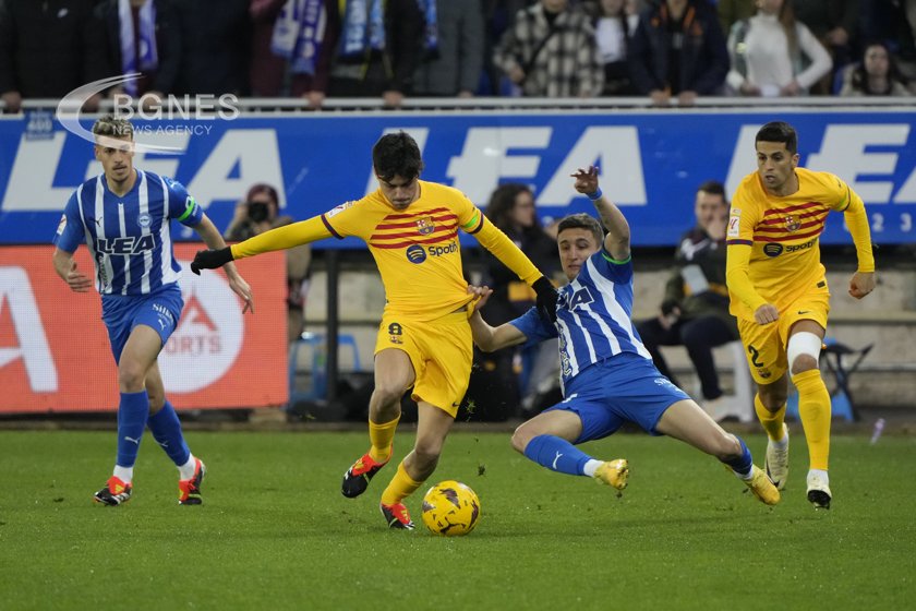 Барселона спечели с 3:1 гостуването си на Алавес в мач