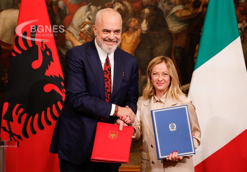 След повече от 15 години усилия Италия и Албания подписаха