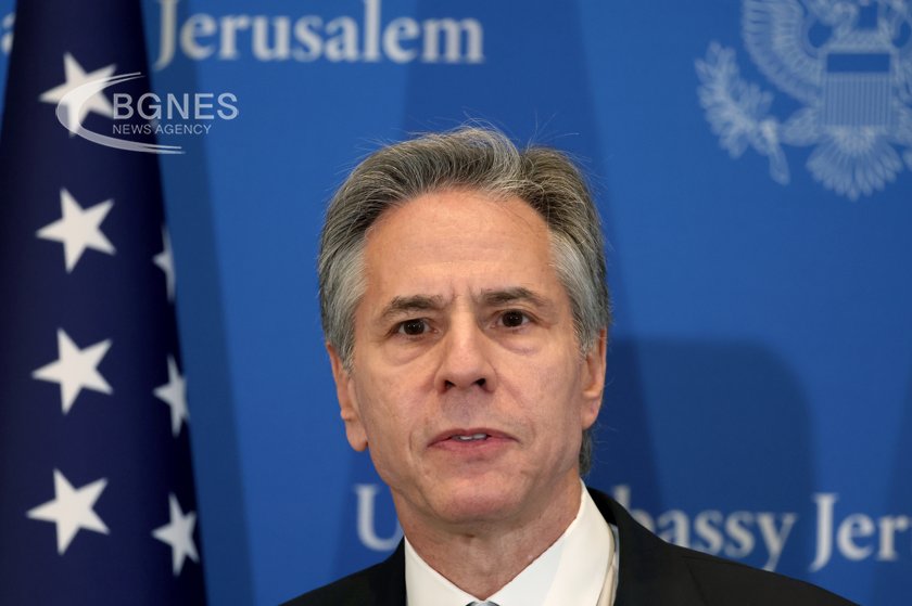 Държавният секретар Антъни Блинкен призова в сряда Израел да даде