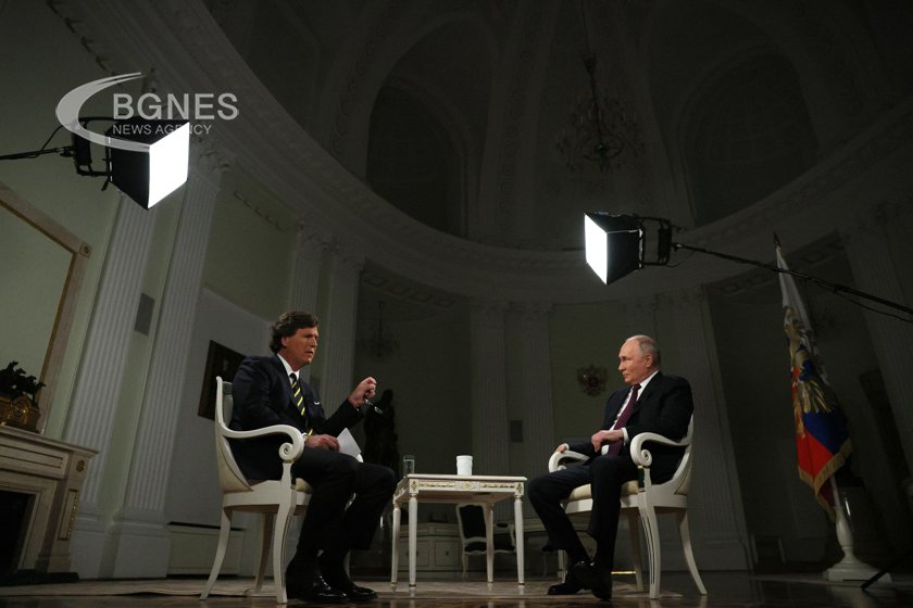 Интервюто на Тъкър Карлсън с руския президент Владимир Путин в