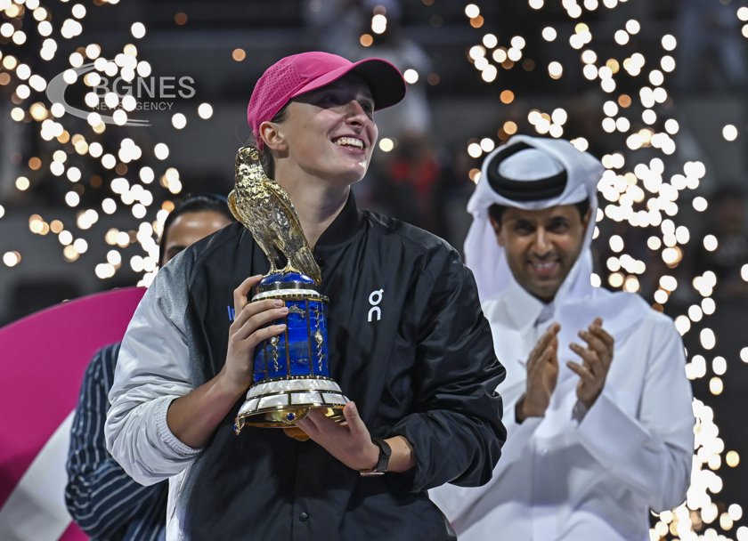 Световната номер 1 в женския тенис Ига Швьонтек спечели