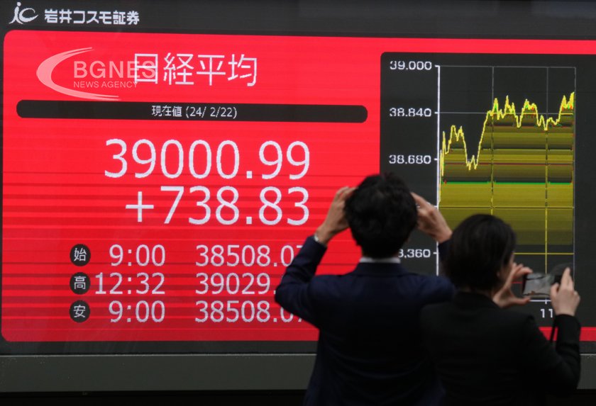 Японският индекс Nikkei 225 подобри стария рекорд установен преди активите