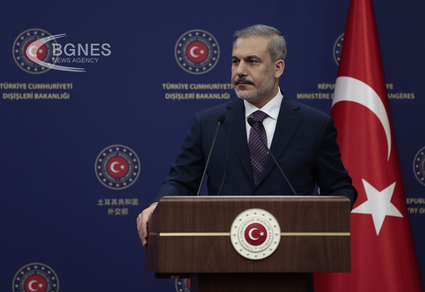 Турският външен министър Хакан Фидан заяви на министерската среща на