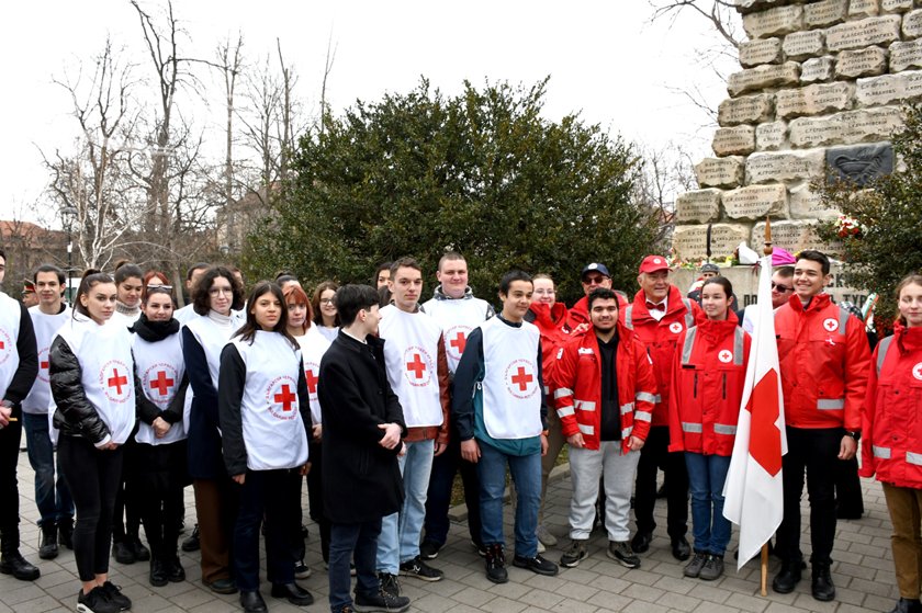 По повод 146-годишнината от Освобождението на България, Българският Червен кръст