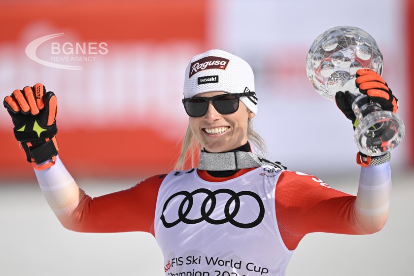 Швейцарката Лара Гут Бехрами спечели големия кристален глобус в Световната купа