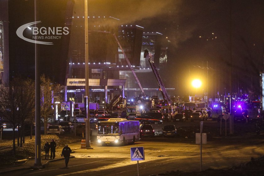 Броят на загиналите при нападението срещу концертна зала в Москва
