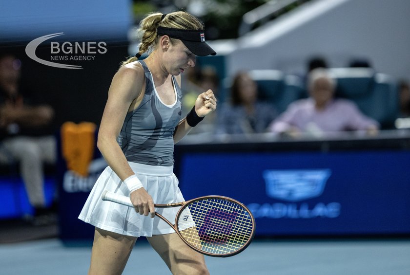 Екатерина Александрова достигна полуфиналите на силния турнир в Маями след