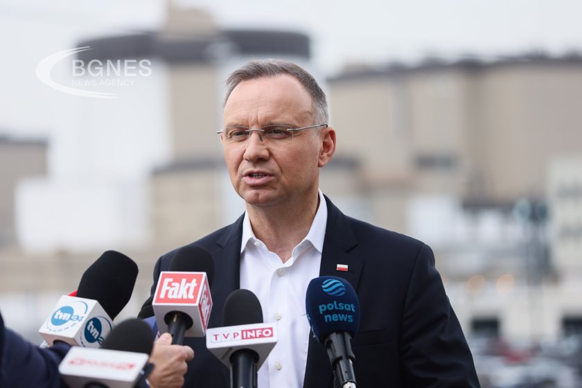 Президентът на Полша Анджей Дуда наложи вето на предложение за