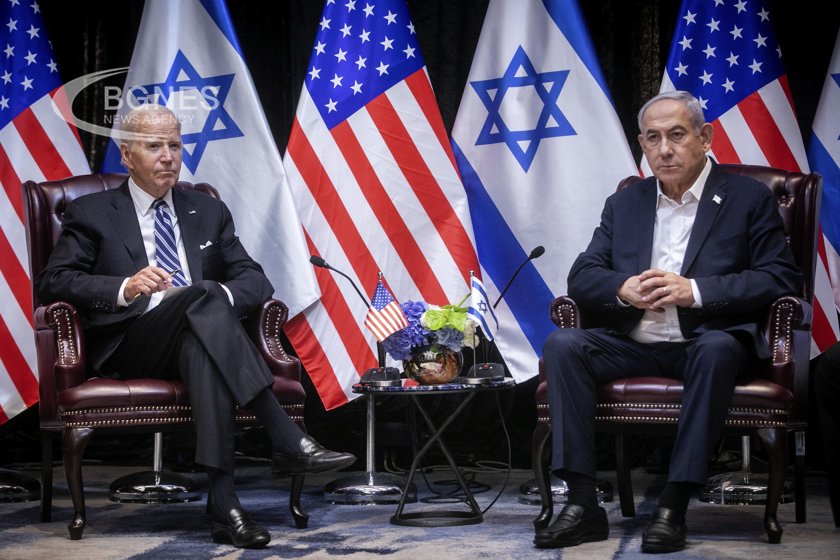 Президентът Джо Байдън заяви на министър председателя Бенямин Нетаняху че продължаващата