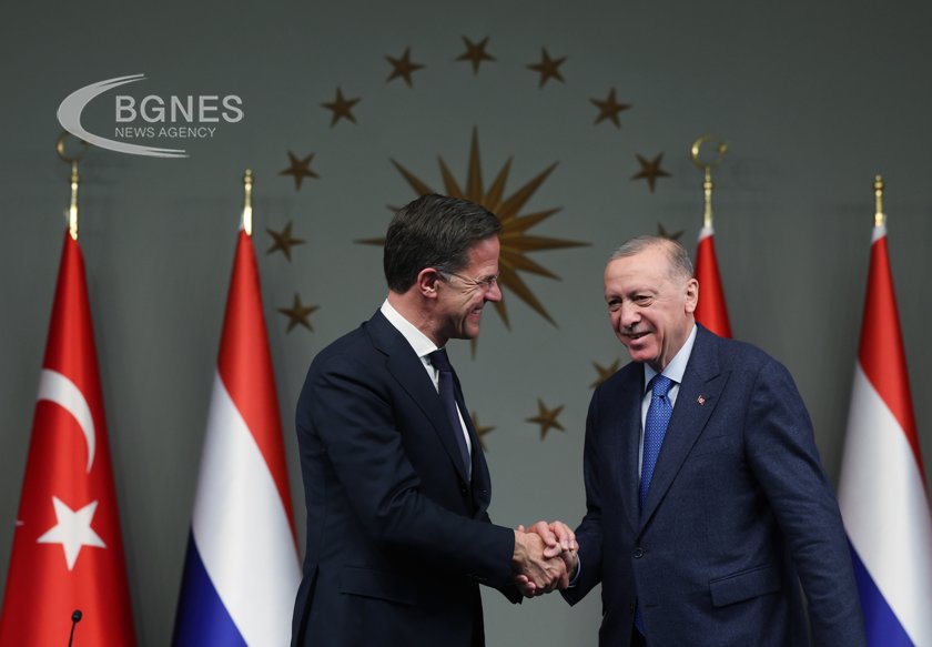 Турция ще подкрепи министър председателя на Нидерландия Марк Рюте за следващ