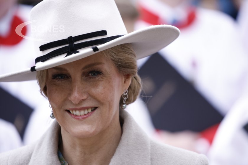 Софи херцогинята на Единбург стана първата британска кралска особа която