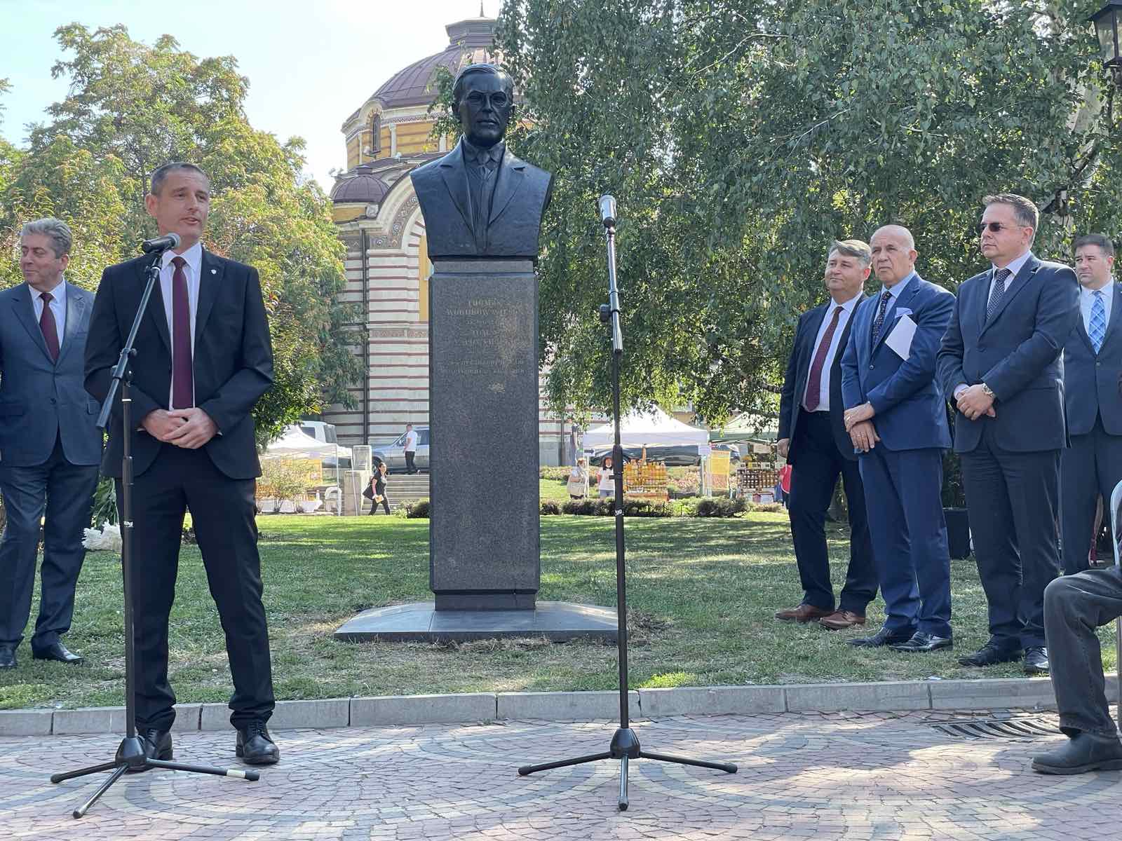 Защитникът на България Удроу Уилсън вече има паметник в София