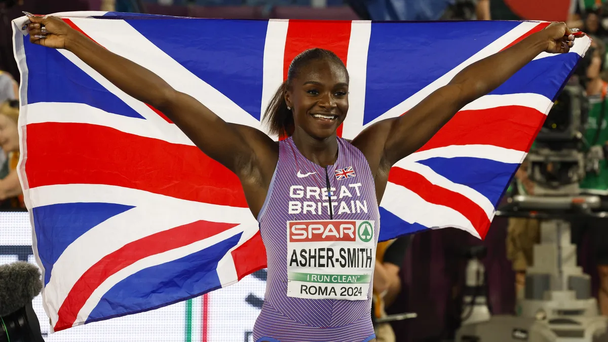 Дина Ашър-Смит завоюва втора европейска титла на 100 м