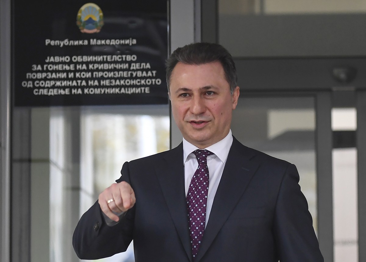 Груевски не бяга в багажник