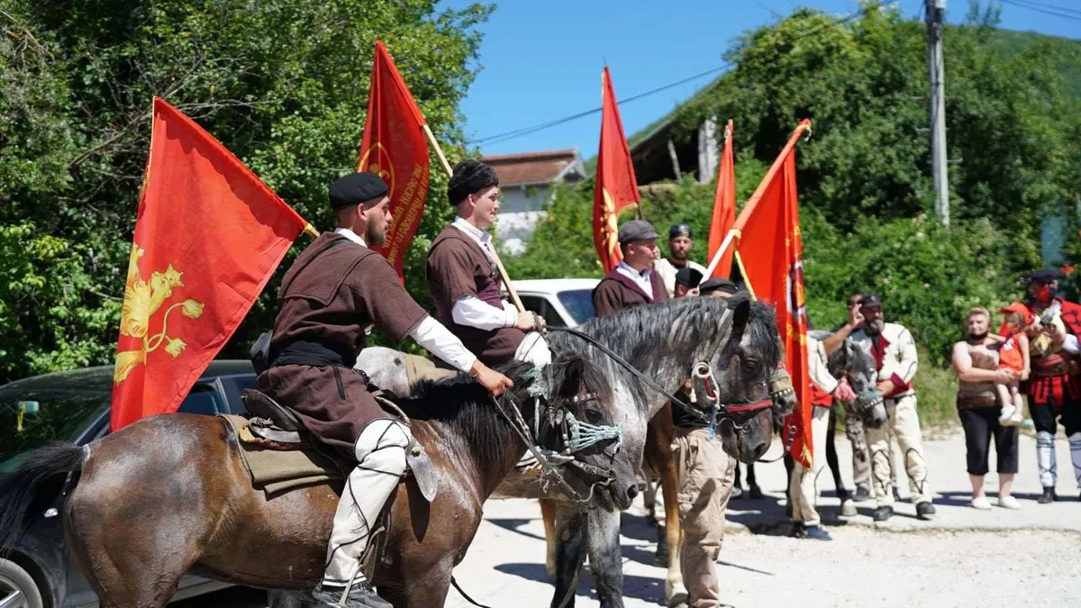 Илинденската кавалерия на Мицкоски изчезна в Кавадарци