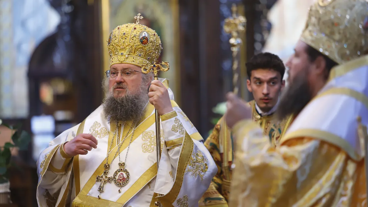 Литургия в храм "Св. Неделя" за три месеца от кончината на патриарх Неофит