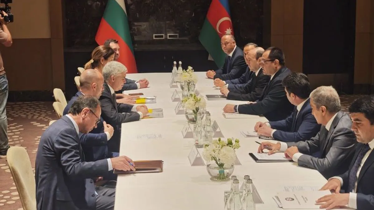 Малинов: Стратегическото партньорство с Азербайджан ще допринесе за енергийната сигурност