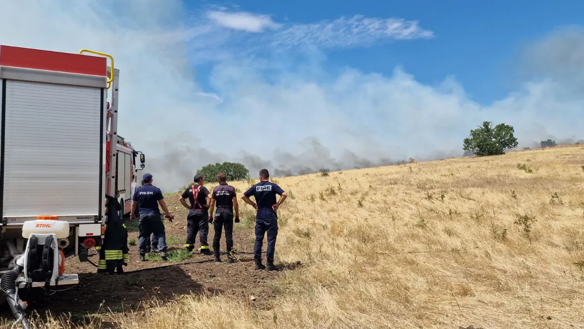 Пожарната обстановка в България е овладяна