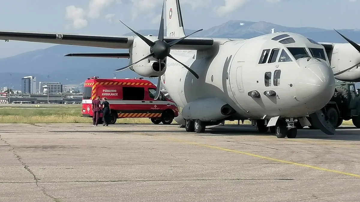 ВВС изпълниха успешно задача за транспортиране на пациент до Мюнхен